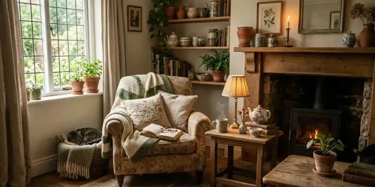 cottagecore living room