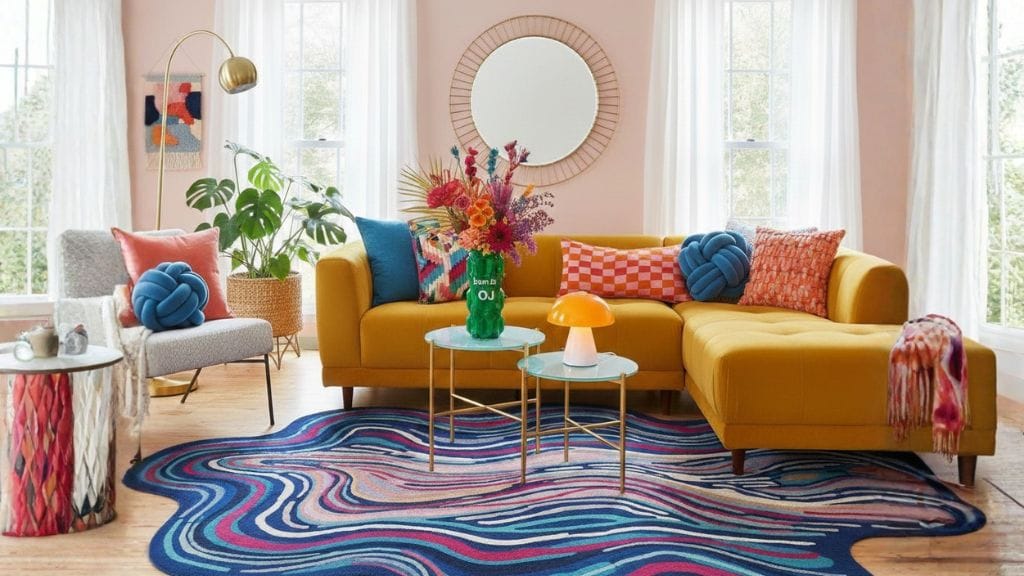 dopamine decor ideas for living room