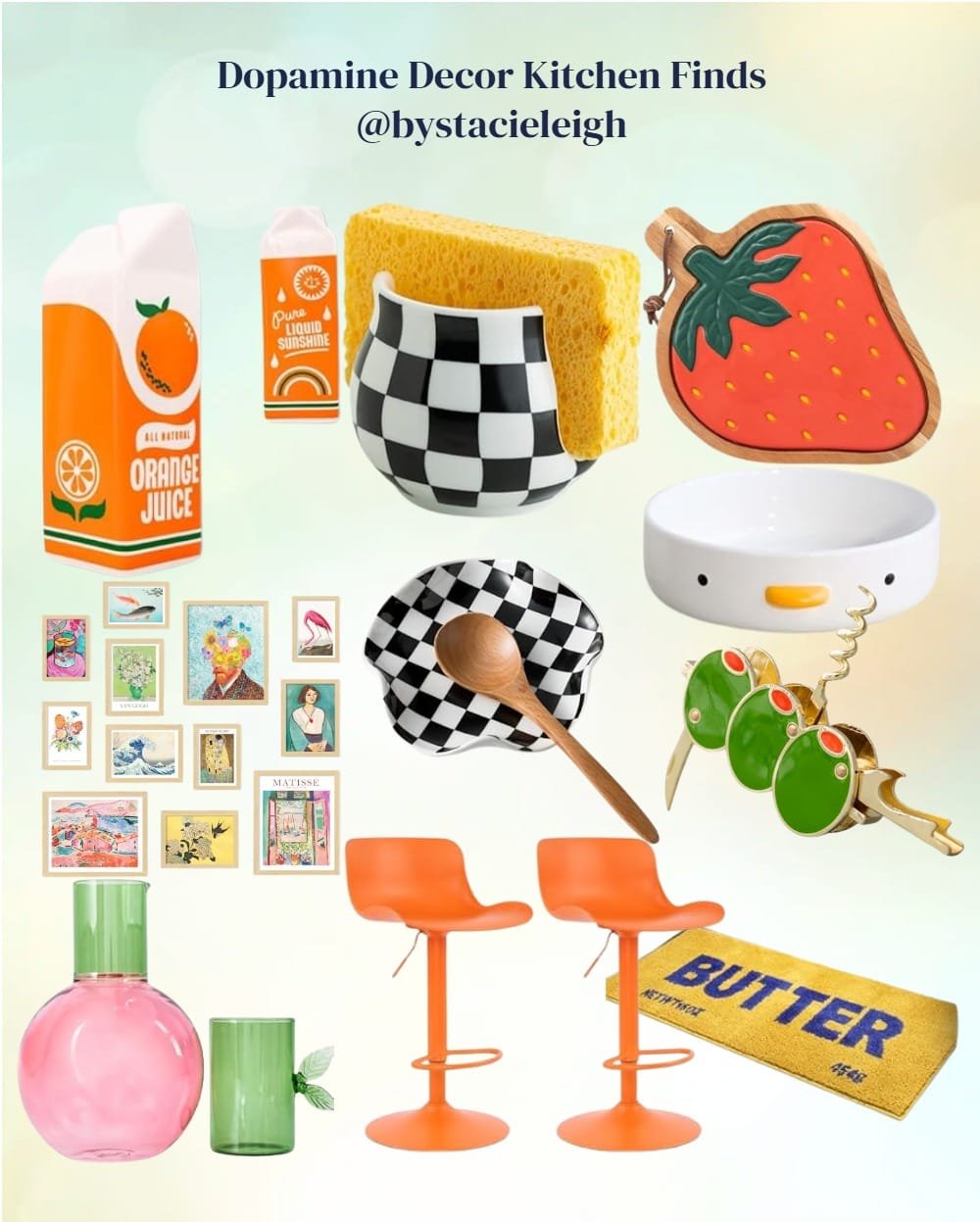 dopamine decor kitchen finds