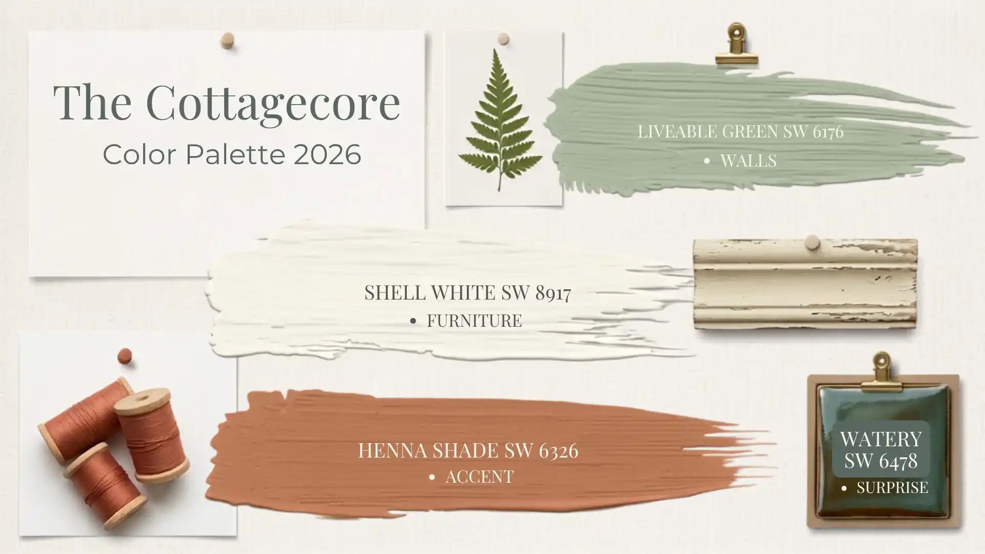 cottagecore color palette
