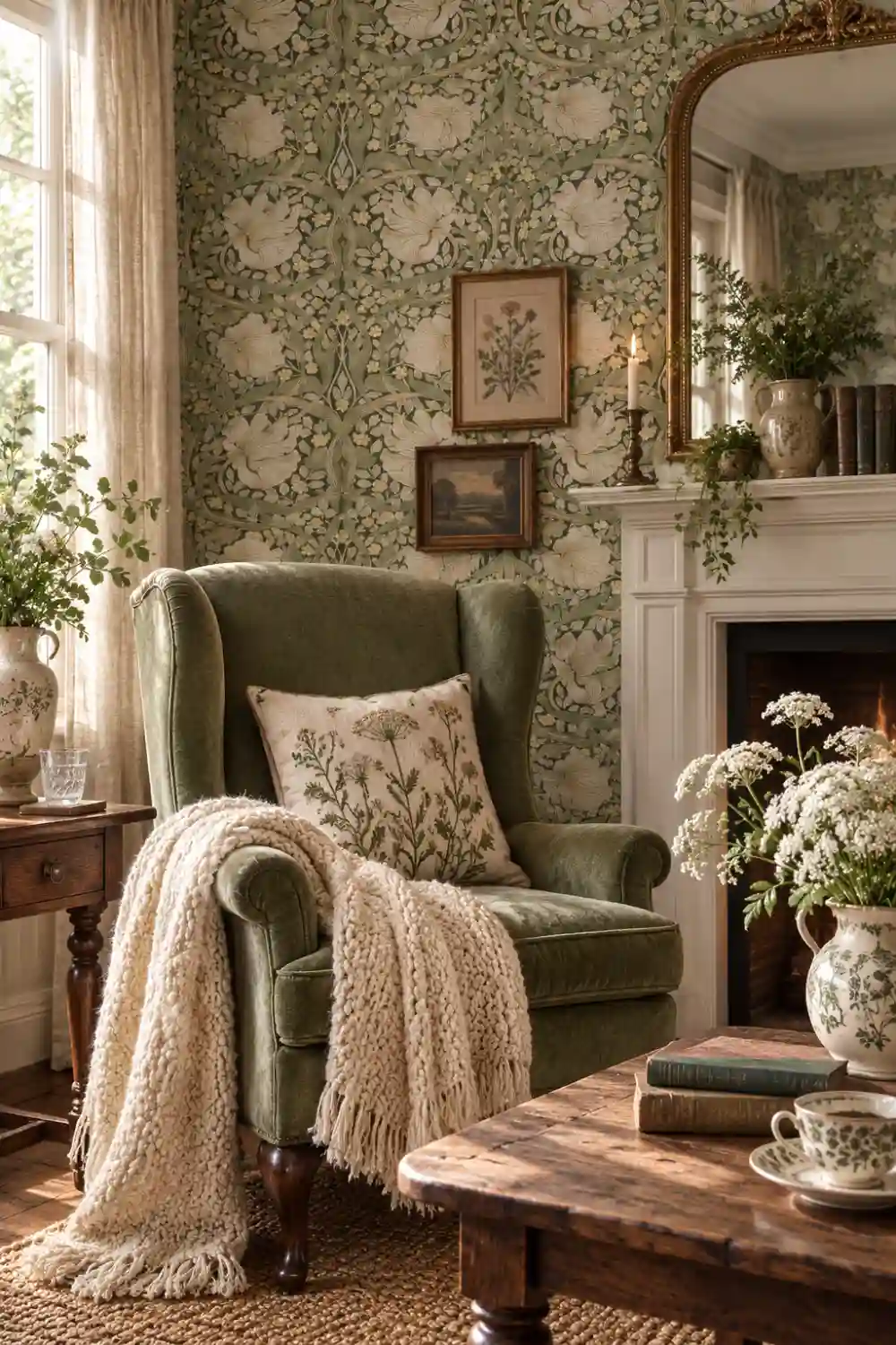 William Morris wallpaper